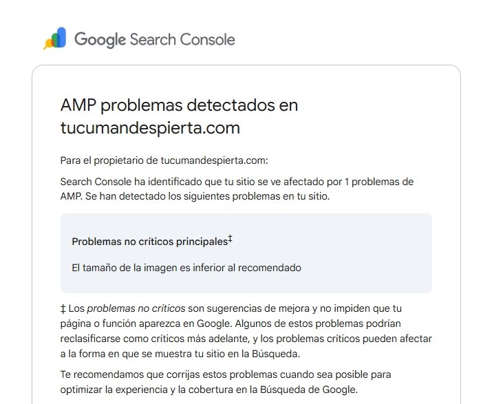 mail problemas gsc
